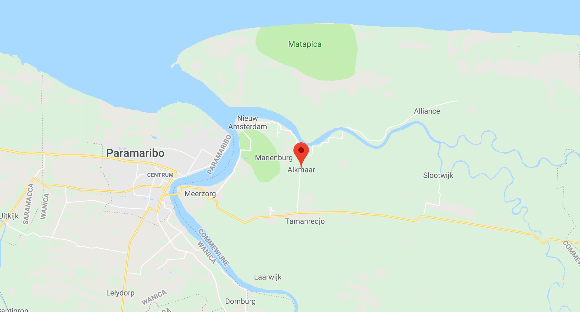 Vakantie Alkmaar in Suriname
