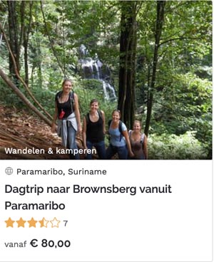dagtrip brownsberg